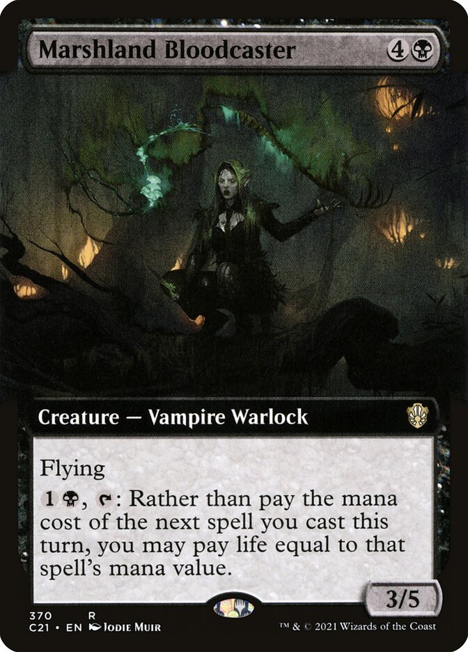 Marshland Bloodcaster (Extended Art)