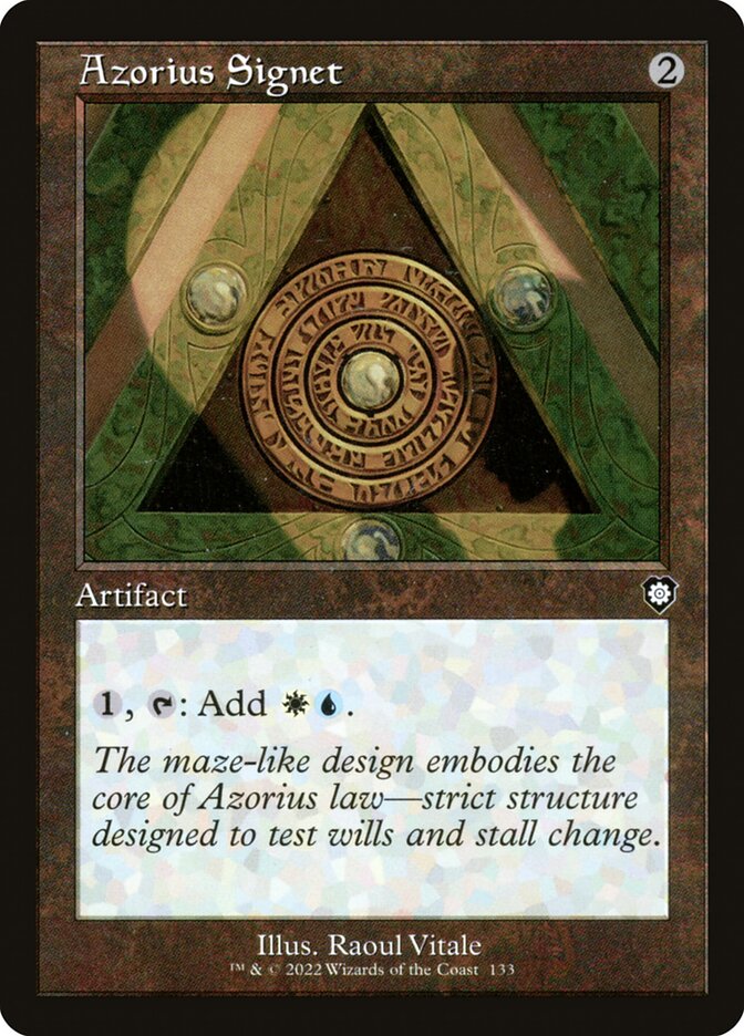 Azorius Signet (Retro Frame)