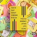 Taco, Goat, Cheese, Pizza